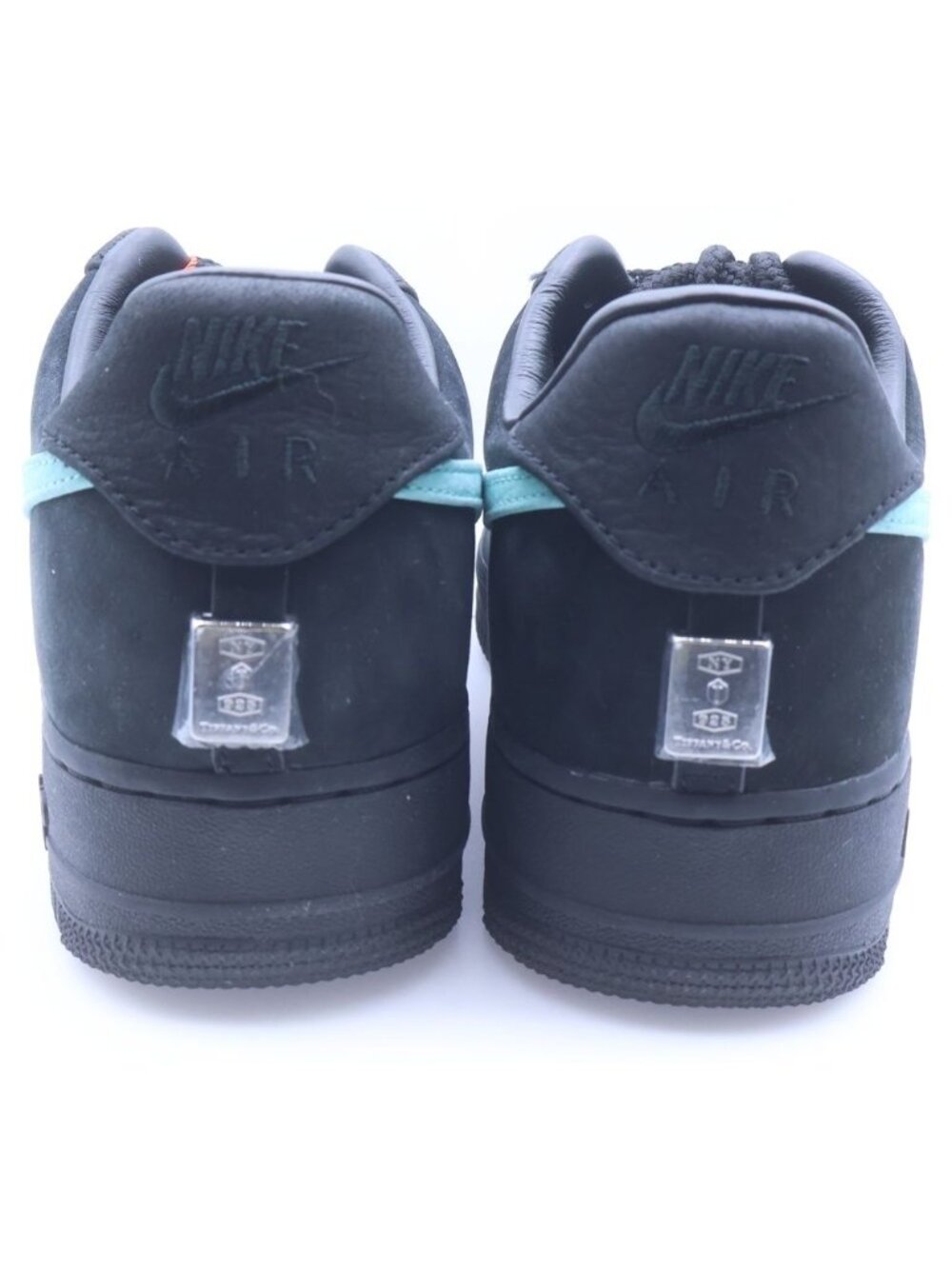 Tiffany & Co Nike Air Force 1 Low Black Air 1 Low Cut Sneakers Shoes Blue - Picture 3 of 6